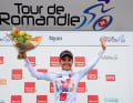Ricarda Bauernfeind finished sixth overall and secured the white jersey for the best young rider.