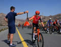 Barely 18 years old, he started the season in the Ineos Grenadiers team as the youngest World Tour rider in history.
