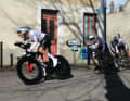 ... the team from the United Arab Emirates sets a new record time