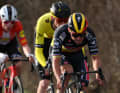 36 Kilometer vpor dem Ziel wurde das Trio gestellt. An den letzten Anstiegen bis zum Ziel testete Remco Evenepoel die Konkurrenz um die Gesamtwertung, die aber alle Angriffe parierte.