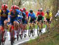 Der Gesamtführende Jonas Vingegaard erlebte mit seinem Team Visma | Lease a Bike einen ruhigen Tag, der Däne brachte seine Führung erwartungsgemäß problemlos ins Ziel