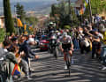 With 29 kilometres to go, he was riding solo.