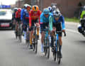 The first part of the day was dominated by an eight-man breakaway group.