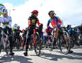 Bei Lüttich-Bastogne-Lüttich 2024 der Frauen waren zahlreiche Top-Athletinnen am Start: Lotte Kopecky (links), Elisa Longo Borghini (Mitte), Katarzyna Niewiadoma (rechts)