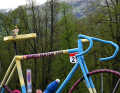 Am Oropa hatte 1999 auch Marco Pantani gewonnen. Die Erinnerungen an die Legende sind in seinem Heimatland allgegenwärtig.