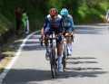 Auch Alessandro de Marchi war auf den ersten 70 Kilometern ein Aktivposten. All seine Angriffe führten allerdingsVon Beginn des Tages wurde attackiert. Auch Julian Alaphilippe zählte zu den frühen Angreifern, wurde aber hier genau wie Danny van Poppel und Fernando Gaviria zunächst wieder gestellt.
