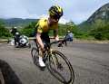 Jan Tratnik breaks away from the breakaway group ...