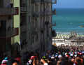 The 207 kilometre long 11th stage of the Giro d'Italia also took the riders along the coast, but the wind didn't play too much of a role