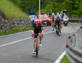 Der junge Deutsche duellierte sich in den Anstiegen immer wieder mit Alaphilippe und konnte sich am letzten Berg zunächst absetzen.