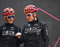 Un gâteau pour commencer : Geraint Thomas a fêté son 38ème anniversaire le jour de la 20ème étape.
