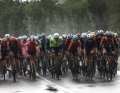 The stage was mainly characterised by rain.