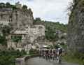 ... Die Strecke führte unter anderem am Touristen-Highlight Rocamadour vorbei