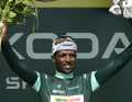 Biniam Girmay extends his lead in the points classification with his third stage win at the Tour de France 2024