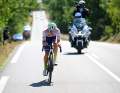 Shortly after the sprint classification, Thomas Gachignard broke away. The Frenchman rode ahead as a soloist for some time, but was caught 25 kilometres before the finish