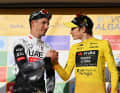 João Almeida et Jonas Vingegaard, deux des favoris pour la victoire sur le Tour d'Espagne
