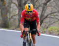 Of the breakaway riders, only Fredrik Dversnes was able to hold on to the lead in the final ...