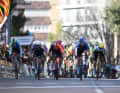 Vernon secured the stage win in a sprint over the last few metres.