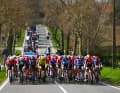 In the end, the peloton came together again. A bunch sprint was on the cards...