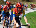Lennard Kämna at the Tour of the Alps