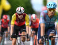 Emanuel Buchmann (Cofidis) kam mit den Favoriten ins Ziel.