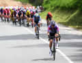 Shortly before the summit, Ane Santesteban seized the opportunity, rode out of the field and secured the mountain points and thus also the jersey.