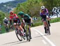 Les grands noms du cyclisme ne sont pas toujours d'accord entre eux pour mener la course - Ici : Demi Vollering, Marianne Vos et Anna van der Breggen en trio