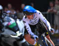 The European champion Edoardo Affini