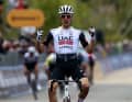 Juan Ayuso (UAE Team Emirates – XRG) gewann die 7. Etappe.