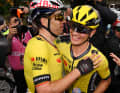 Great joy at Visma - Lease a Bike, because the next stage victory has been clinched.