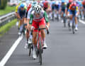219 kilometres were on the programme. And the pace was extremely high for the first 70 kilometres.