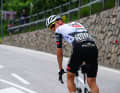 And the 17th stage didn't get off to the best start for his UAE Emirates team either. Juan Ayuso was one of the first riders ever to retire.