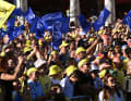 Dans une ambiance de fête : les fans ont accueilli les participants du Tour avec enthousiasme