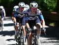 At the foot of the final climb, Liane Lippert in particular really stepped up the pace for her captain Marlen Reusser.