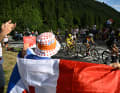 There was a lot of cheering along the route again on the final stage.