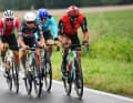 The day was dominated by the four-man breakaway group of Donavan Grondin, Lars Boven, Nadav Raisberg and Patryk Stosz.