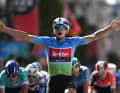 Arnaud De Lie (Lotto) gewinnt die 5. Etappe und die Gesamtwertung der Renewi Tour.