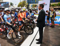 Avant le départ, le président de l'UCI David Lappartient a rendu hommage aux femmes. Mais il ne s'attendait pas non plus à voir une championne du monde canadienne.