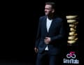 Last big appearance: Simon Yates at the presentation of the Giro d'Italia 2026 last December