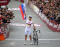Tadej Pogacar has won Strade Bianche for the fourth time. He is now the sole record winner of the race through Tuscany.