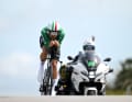 Filippo Ganna (Netcompany INEOS) a été une classe à part sur le parcours du contre-la-montre de la 10ème étape.