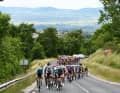 MONTROND-LES-BAINS, FRANCE - JUNE 10: Pablo Castrillo of Spain and It took a long time for a breakaway group to form on stage 4.