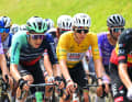 BAD RAGAZ, SWITZERLAND – JUNE Tadej Pogacar (UAE – Emirates – XRG) retained the Yellow Jersey.