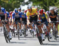 Jonathan Milan (Lidl – Trek) lost his yellow jersey on Stage 4.