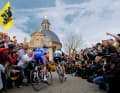 Die Flandern-Rundfahrt: Ein Radsport-Mythos. Auf die berühmte Mauer von Geraardsbergen müssen die Radsportfans allerdings auch 2024 verzichten