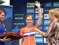 2016 (Plumelec, Frankreich): Straßenrennen Frauen - Anna van der Breggen (Niederlande)