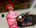 Wegmann fought a close duel for the mountain classification with Damiano Cunego, who was mainly fighting for the pink jersey.