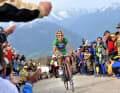 En 2005, Domenico Pozzovivo fait son entrée sur la grande scène du cyclisme. Il devient professionnel au sein de l'équipe Ceramica Panaria - Navigare. Très vite, il s'avère que l'Italien du sud de son pays est surtout fort en montagne.