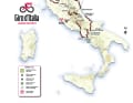 The route of the Giro d'Italia 2024 at a glance