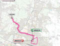 The 1st stage on the map