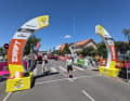 Am Start der 5. Etappe der Tour de France Femmes avec Zwift